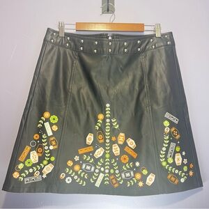 NWT Torrid x Disney Star Wars Faux Leather Black Skirt - Size 18 or 14